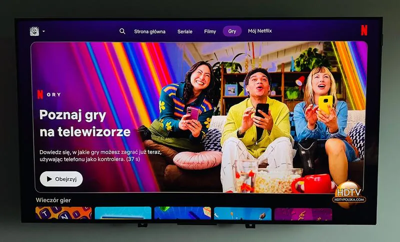 Netflix po polsku na telewizorze