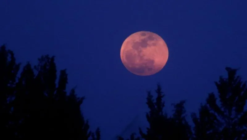 Obserwacja krwawego księżyca