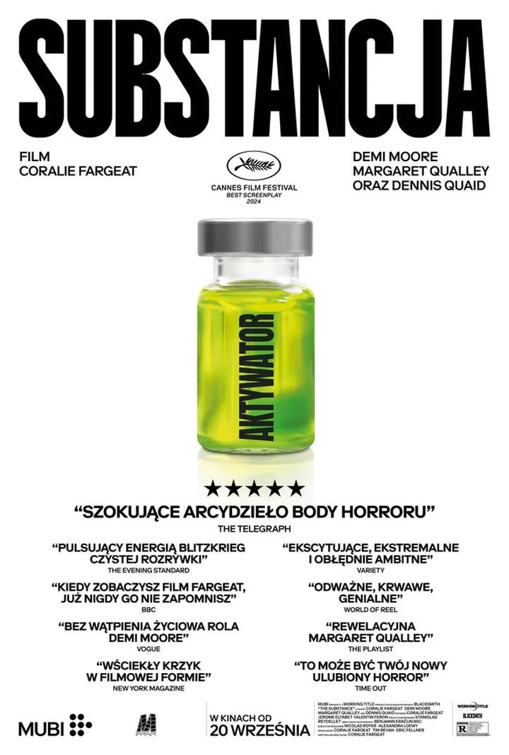 Rewolucyjny film Substancja